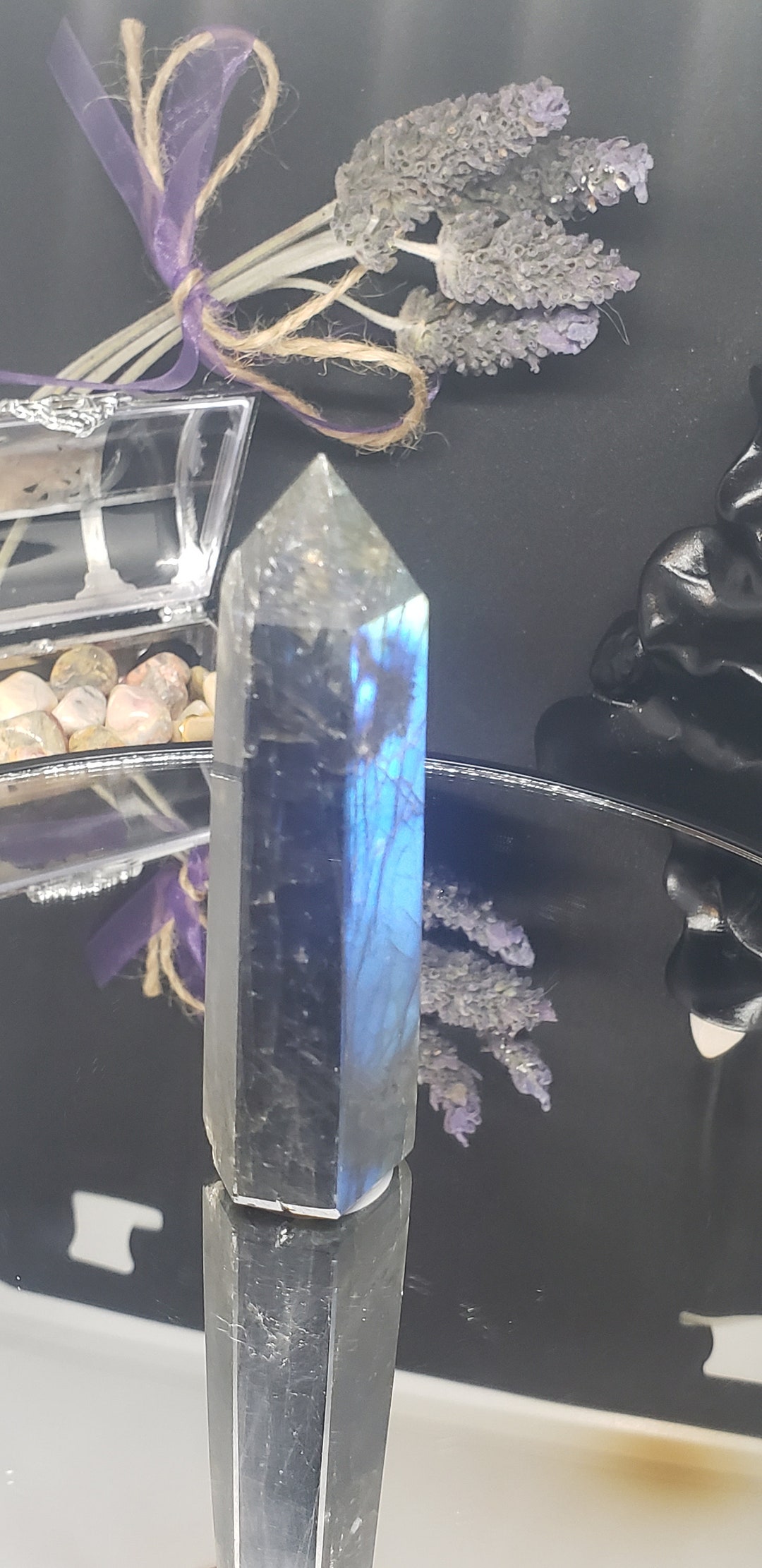 ラブラドライトタワー - Etsy 日本