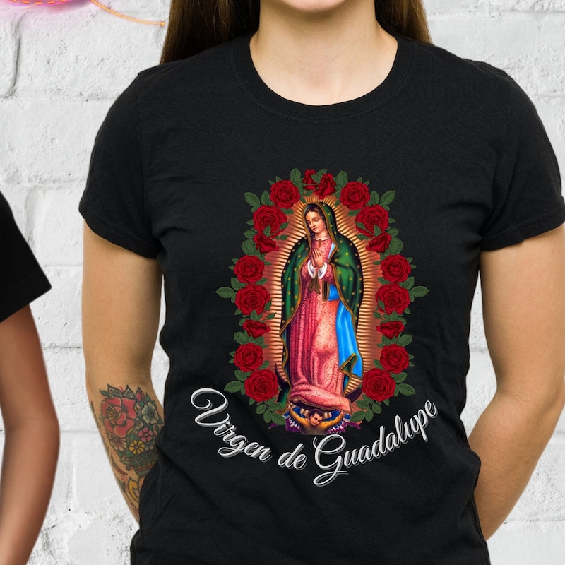 Virgen De Guadalupe Camisas - Etsy