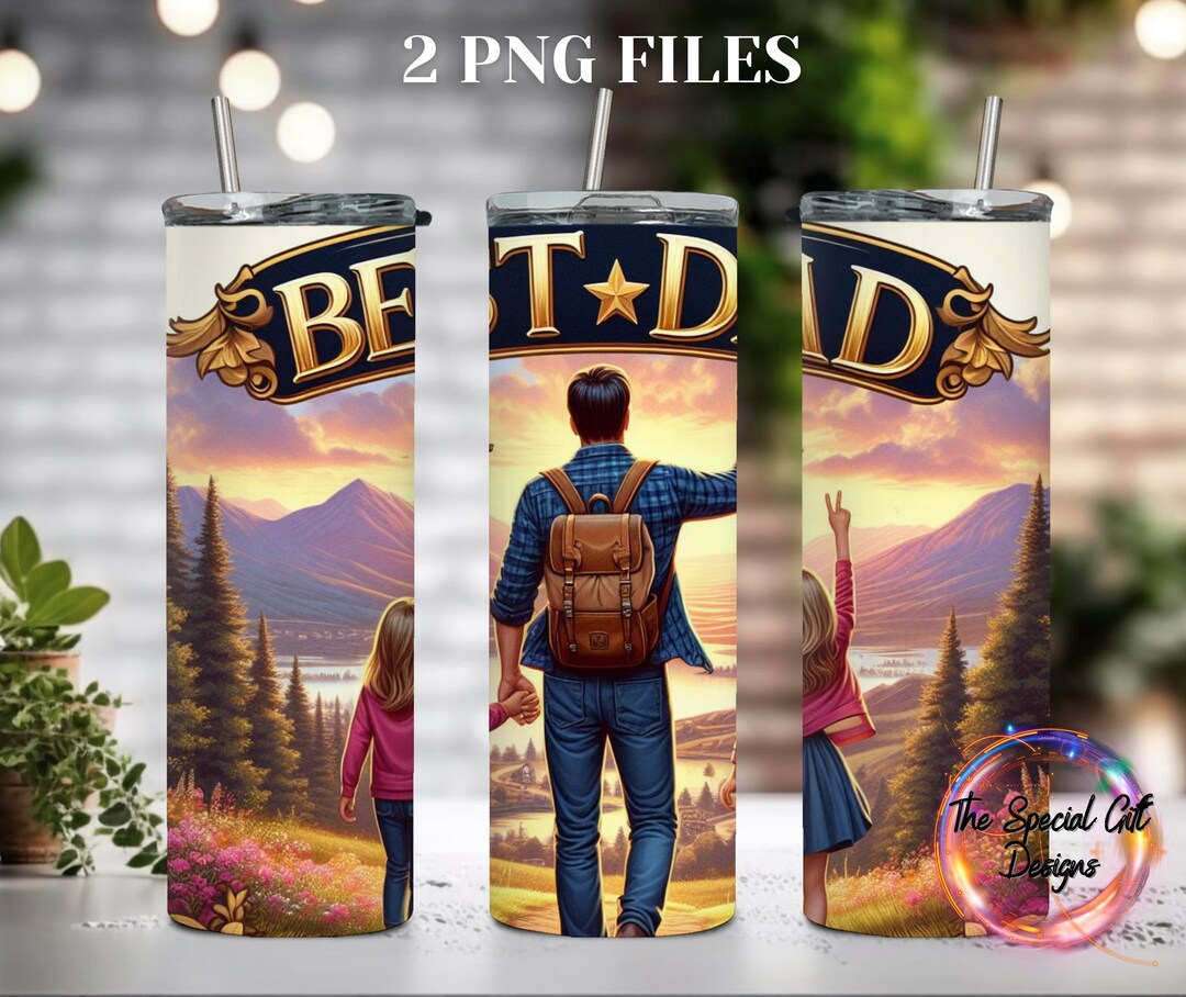 Onebttl Dad Fuel Edelstahl-Tumbler | 590 Ml, Doppelwandig Isoliert | Perfektes Geschenk Für Papa Zu Vatertag & Geburtstag