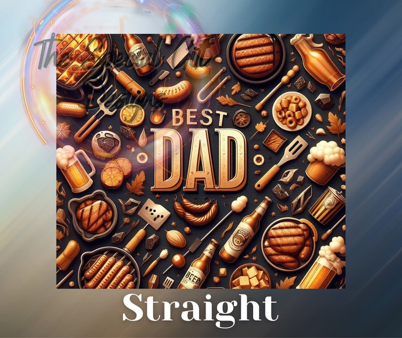 3D DAD Tumbler Wrap Png BEST Dad Tumbler Wrap 3D Fathers Day Tumbler ...