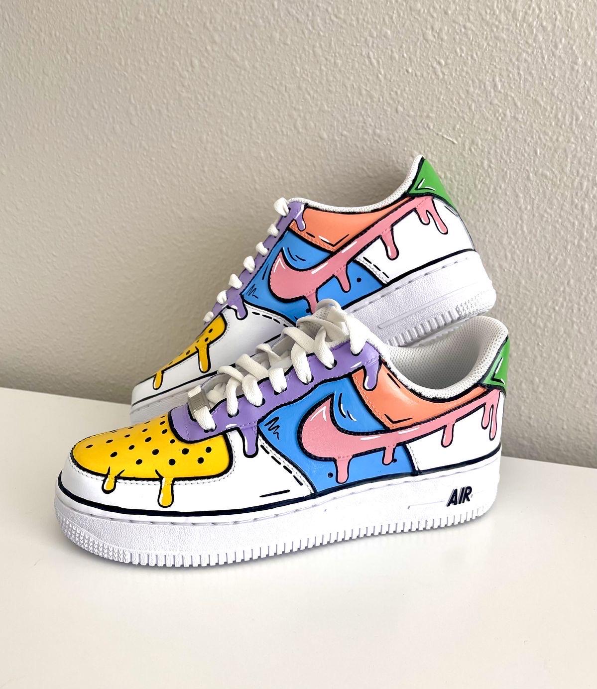 Custom Hand-painted Sneakers Personalized Sneakers - Etsy