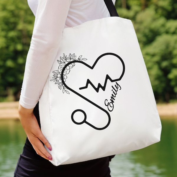 Custom Medical Professional Bag, Personalized Medical Bag, Nurse Gift