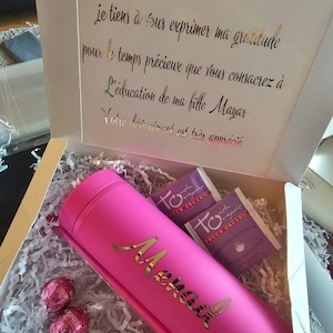 Coffret cadeau personnalisés original et unique