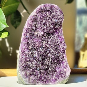 2.2 lb Amethyst Crystal, Crystal Decor, Amethyst Geode, Rocks and Minerals, Natural Amethyst, Amethyst Cluster, Crystal Gifts, Uruguay, Gems