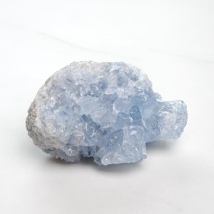 Celestite Crystal Cluster, Celestite Geode, Raw Celestite, Blue Crystal, Rocks and Minerals, Celestite, Crystal Display, Celestine, Crystals