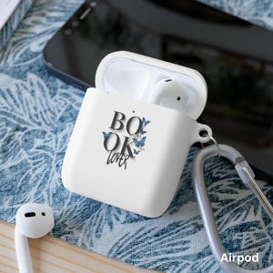 Bookish AirPods Case Cover, Literary Charm AirPods Pro Holder, Sassy Book Lover Girlfriend Gift, Protective AirPods Cover, Birthday Holiday