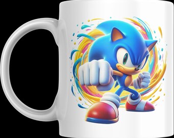 4 ソニック・ザ・ヘッジホッグ クリップアート PNG、昇華デザイン 高
