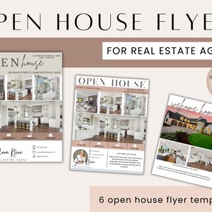 Real Estate Flyer, Open House Flyer, Real Estate Marketing, Real Estate Sign, Real Estate Logo, Real Estate Planner, Real Estate Branding