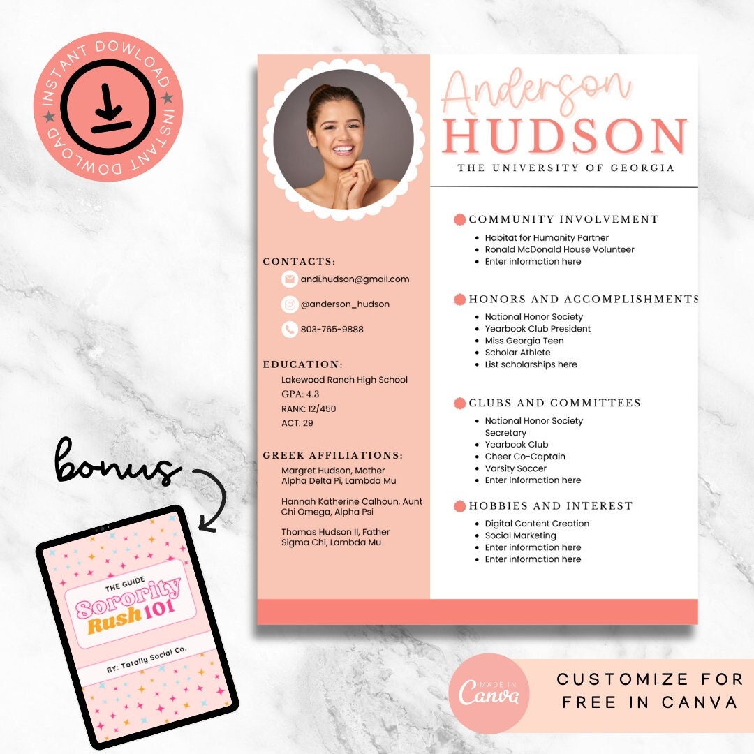 Sorority Resume Sorority Resume - Il 1080xN.5149021148 Sqan 