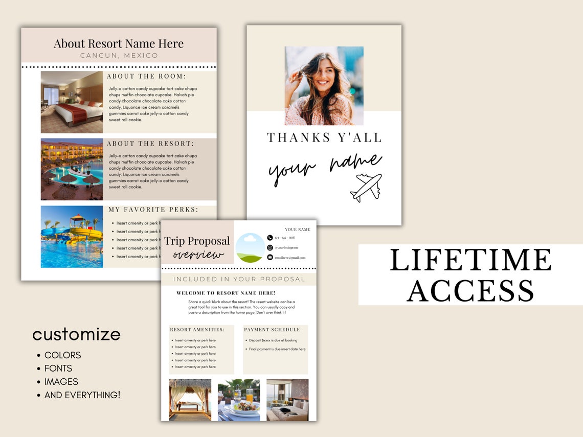 Travel Agent Proposal Template Travel Packing List Travel Itinerary Travel Agent Proposal Template Travel Packing List Travel Itinerary
