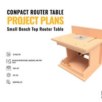 Mobile Router Table | PDF Plans | 3D, 2D Drawings | Step by Step ...