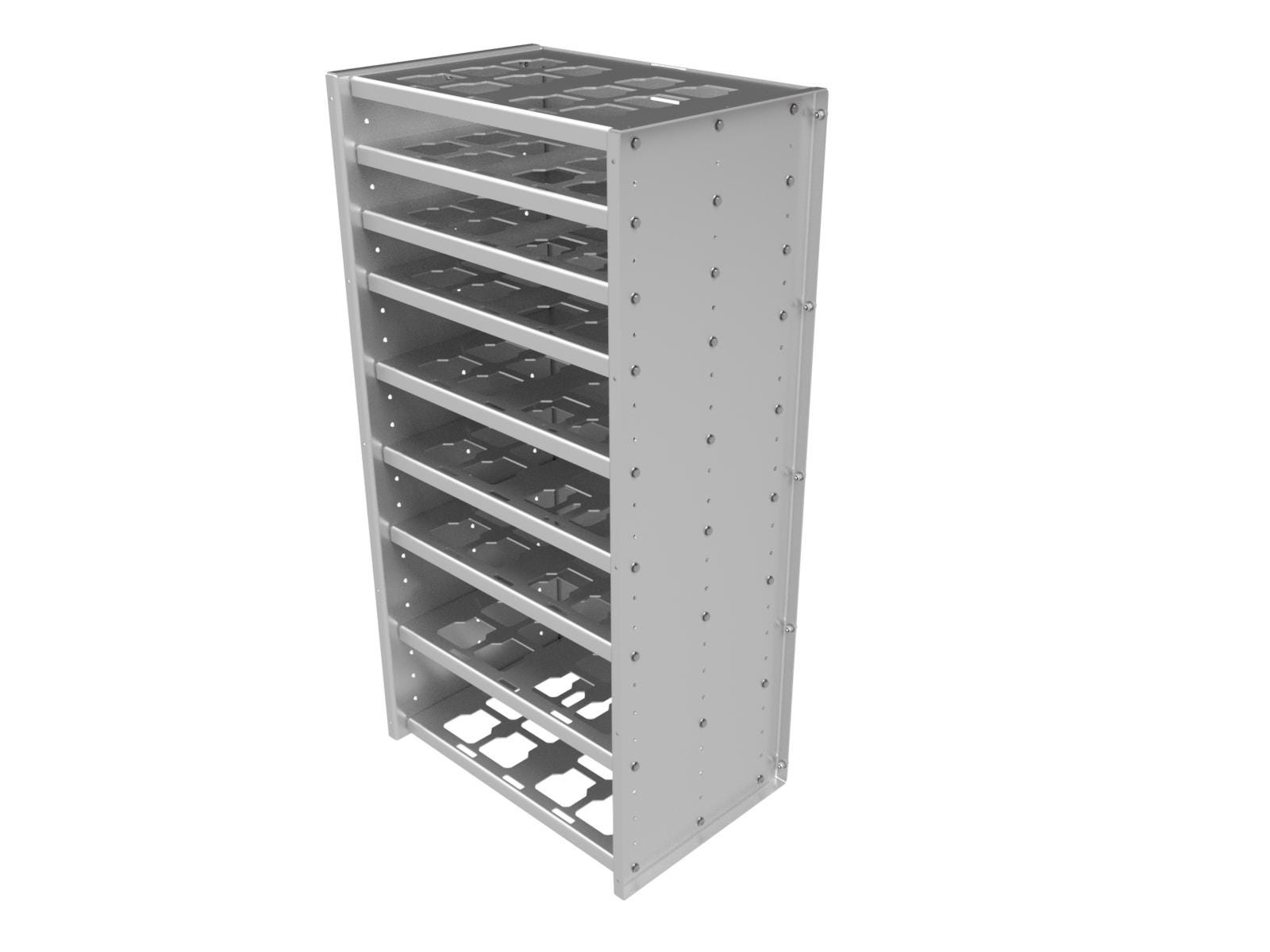 Pak Out Rack Bolted Milwaukee Packout Rack Plans – PDF Drawings & DXF Cut Files ...