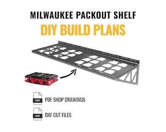 Milwaukee zelfbouwplank: bouwplannen en DXF-bestanden