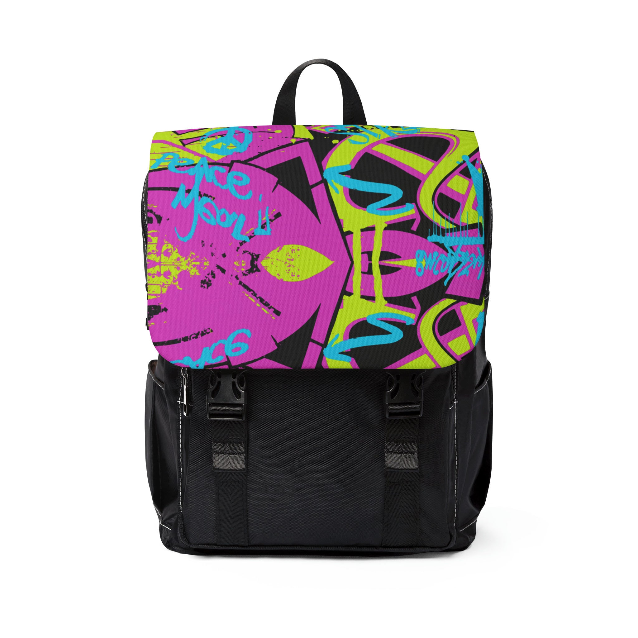 Graphic Art Backpack Etsy