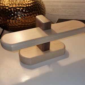 Walnut & maple watch/bracelet stand.