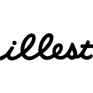 illest V1 Funny Die Cut Vinyl Window Decal Sticker Car Truck SUV JDM, custom Decal, Laptop Phone Tumbler Cup, Glossy Colors Sticker