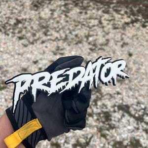 Anpassad text PREDATOR 3D-bilemblem (1 st) – Flerfärgad akrylbilsdekal Sport Offroad 4x4-lastbil med bilsäkert självhäftande, enkel installation