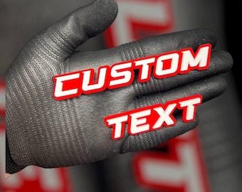 Custom Acrylic Car Text Badge Name 3D Emblem MULTI COLOR Customized Text Name! Pick a Font, Size & Colors Car-Safe Adhesive Easy Install!