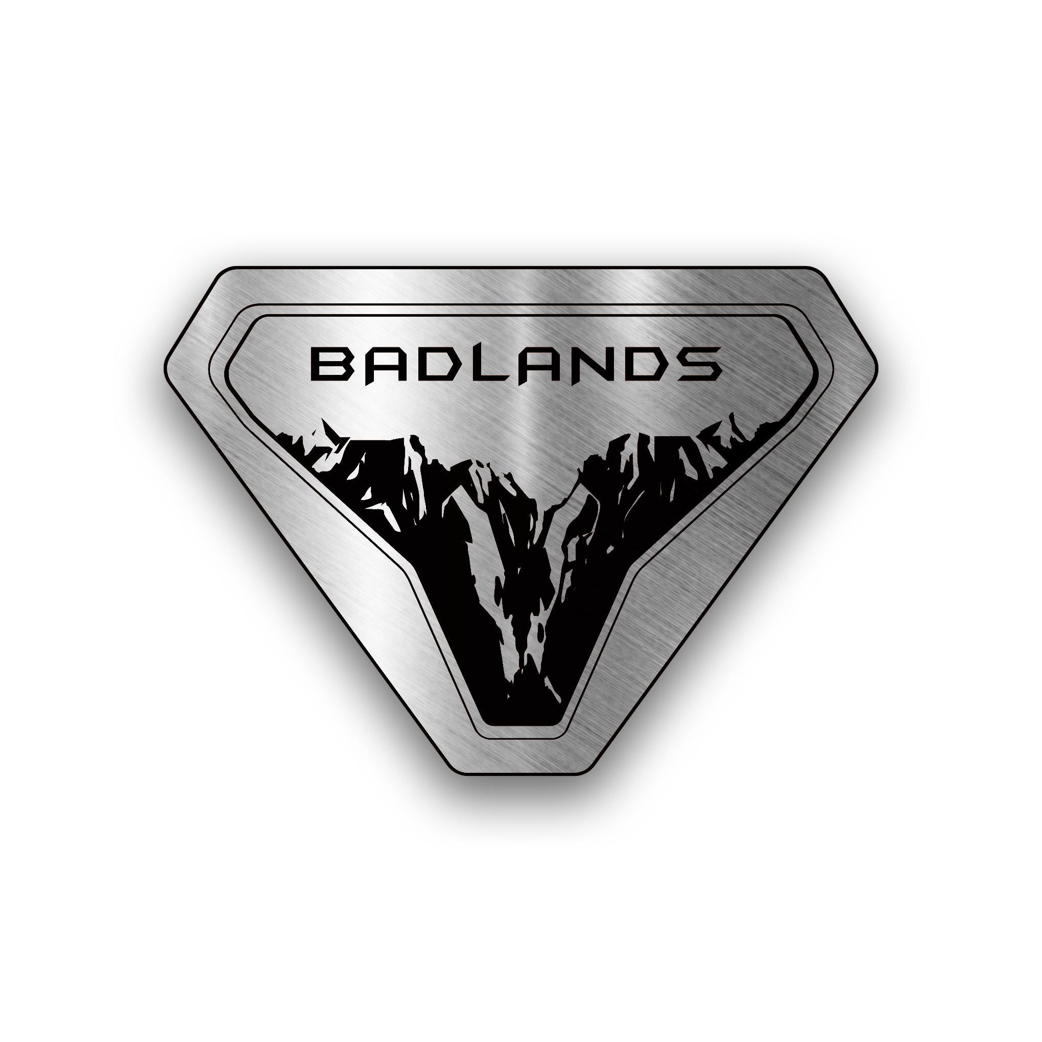 Ford Bronco Badlands Fender Decal - Etsy