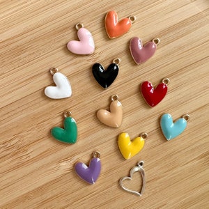 Hanging Heart Charms