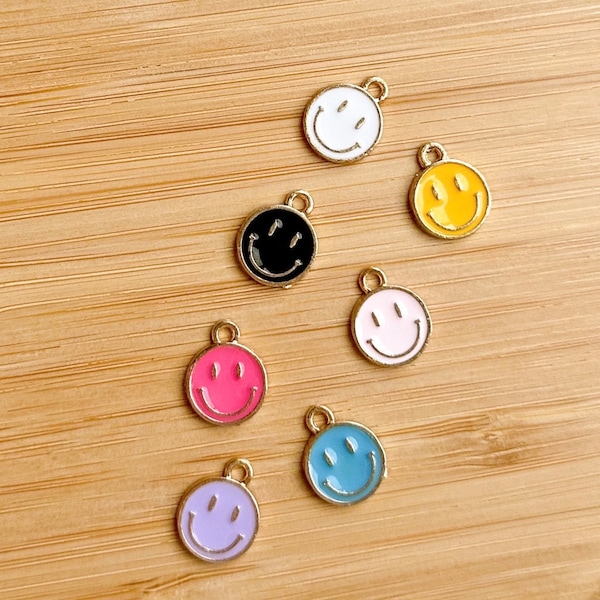 Smiley Face Charms
