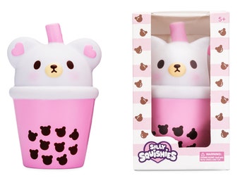 Boba/ Squishies / Super Slow Rising Squishy / Strawberry Scented/ Licensed Squishies/ Kawaii Squishies / Stress Balls / Toys / Squishy