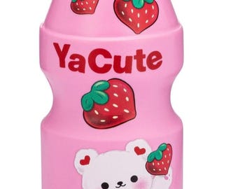 Yakult/ Squishies / Super Slow Rising Squishy / Strawberry Scented/ Licensed Squishies/ Kawaii Squishies / Stress Balls / Toys / Squishy