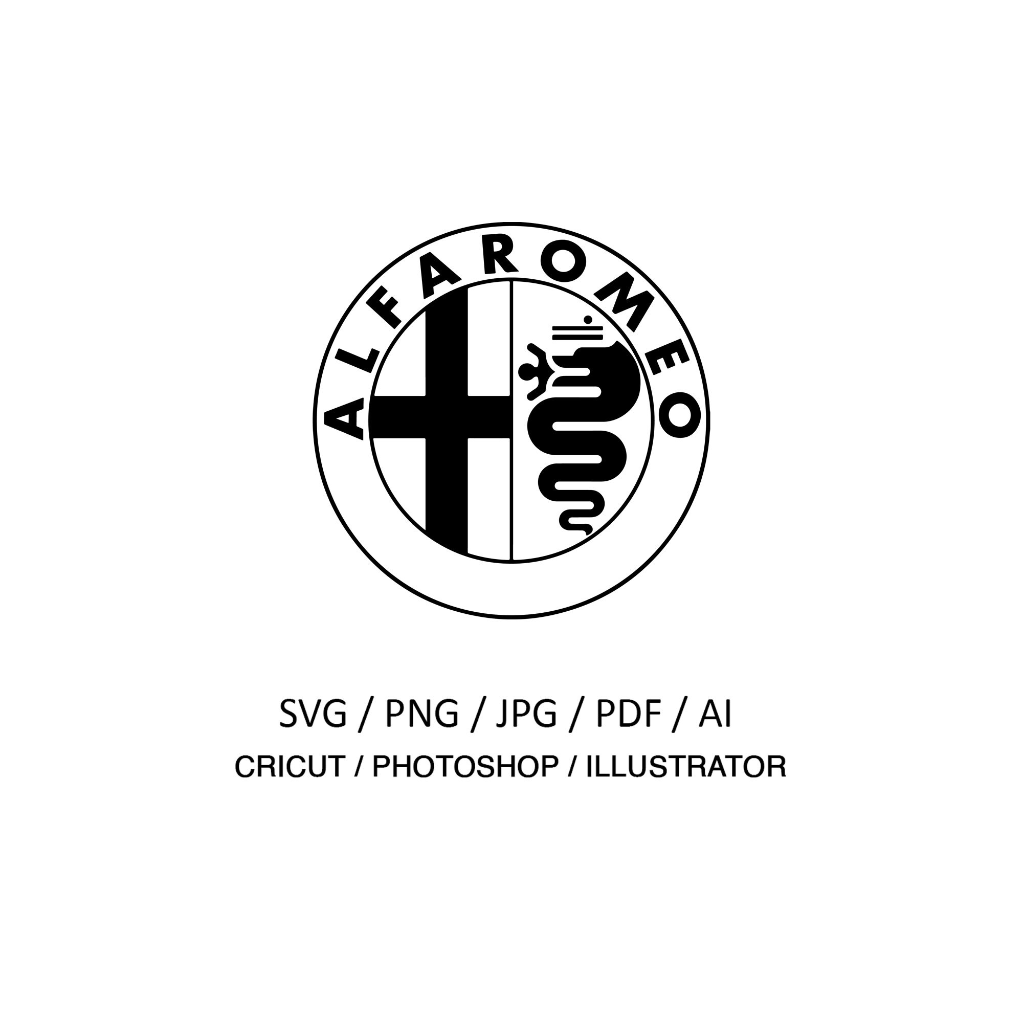 Alfa Romeo Svg - Etsy Hong Kong