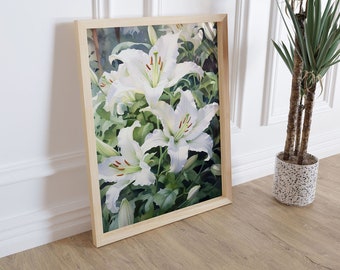 Witte lelies