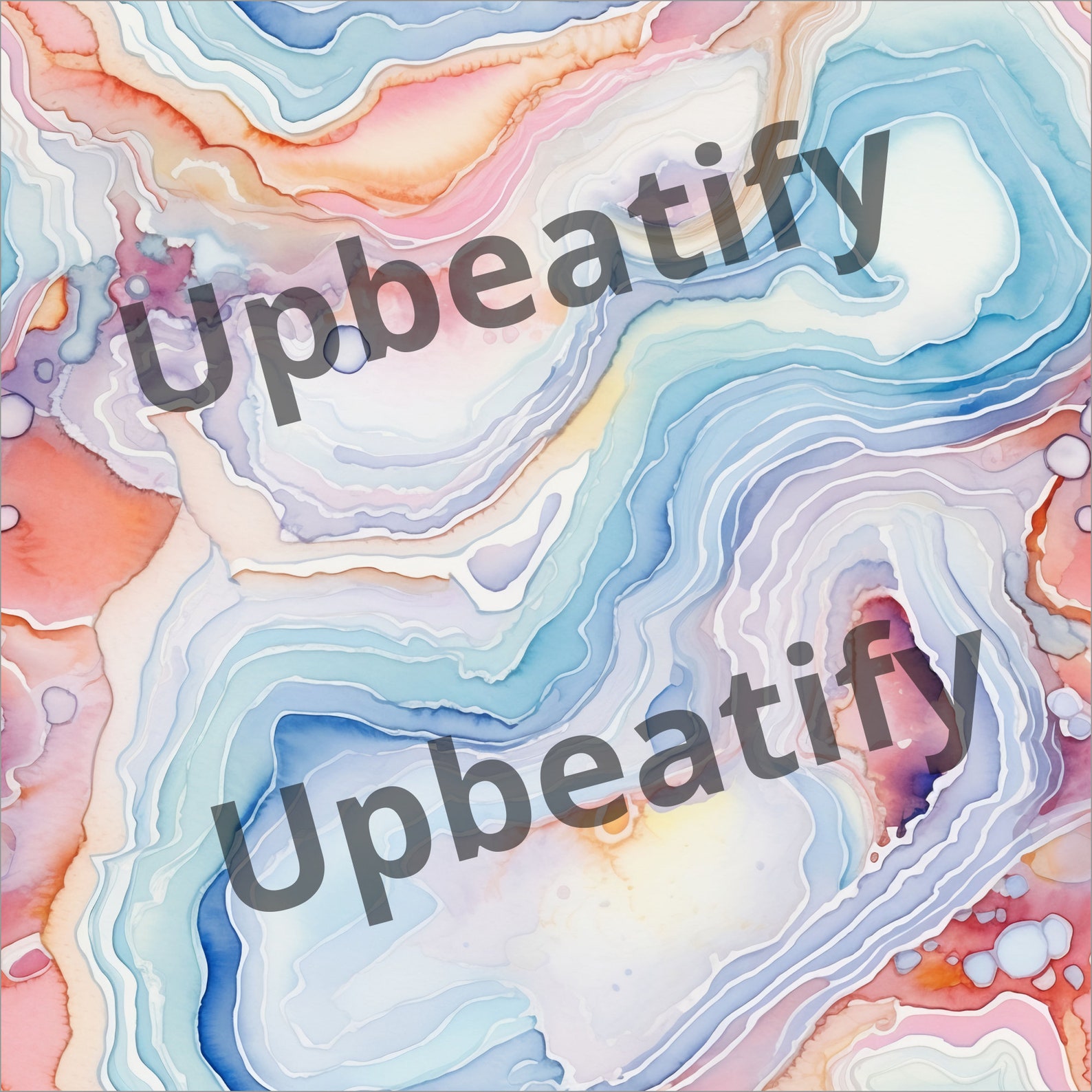 12 Seamless Cool Tone Agate Backgrounds Digital Paper Patterns for ...