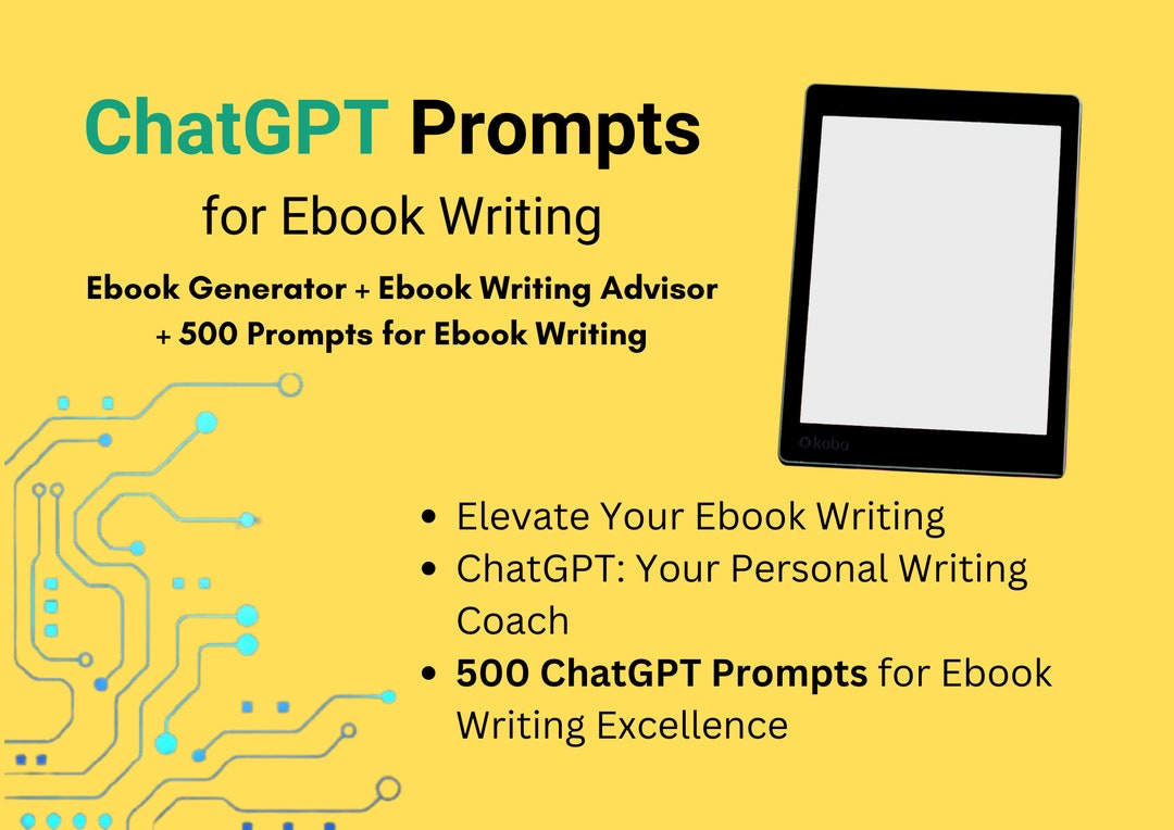 Chatgpt Prompts for Ebook Writing Ebook Writing Chatgpt - Etsy