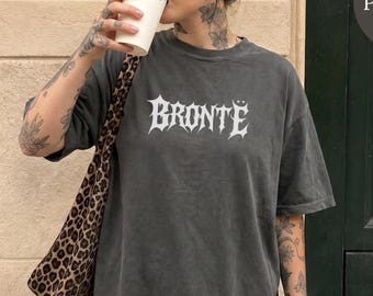 Bronte Sisters Fan Gothic Vibes T Shirt, Edgy Bookish Classic Literature Book Lover Tee, Gift For Readers, Wuthering Heights, Dark Academia