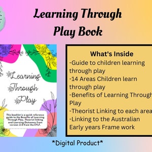 Learning Through Play Book