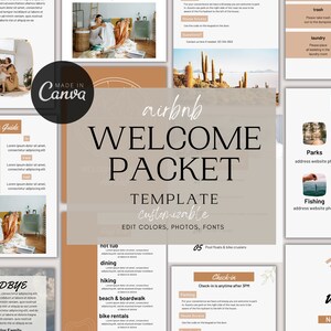 Airbnb Welcome Book Desert Theme, Airbnb House Manuel, Airbnb Printable, Airbnb template, Airbnb Check In, Airbnb guest book, Airbnb Signs