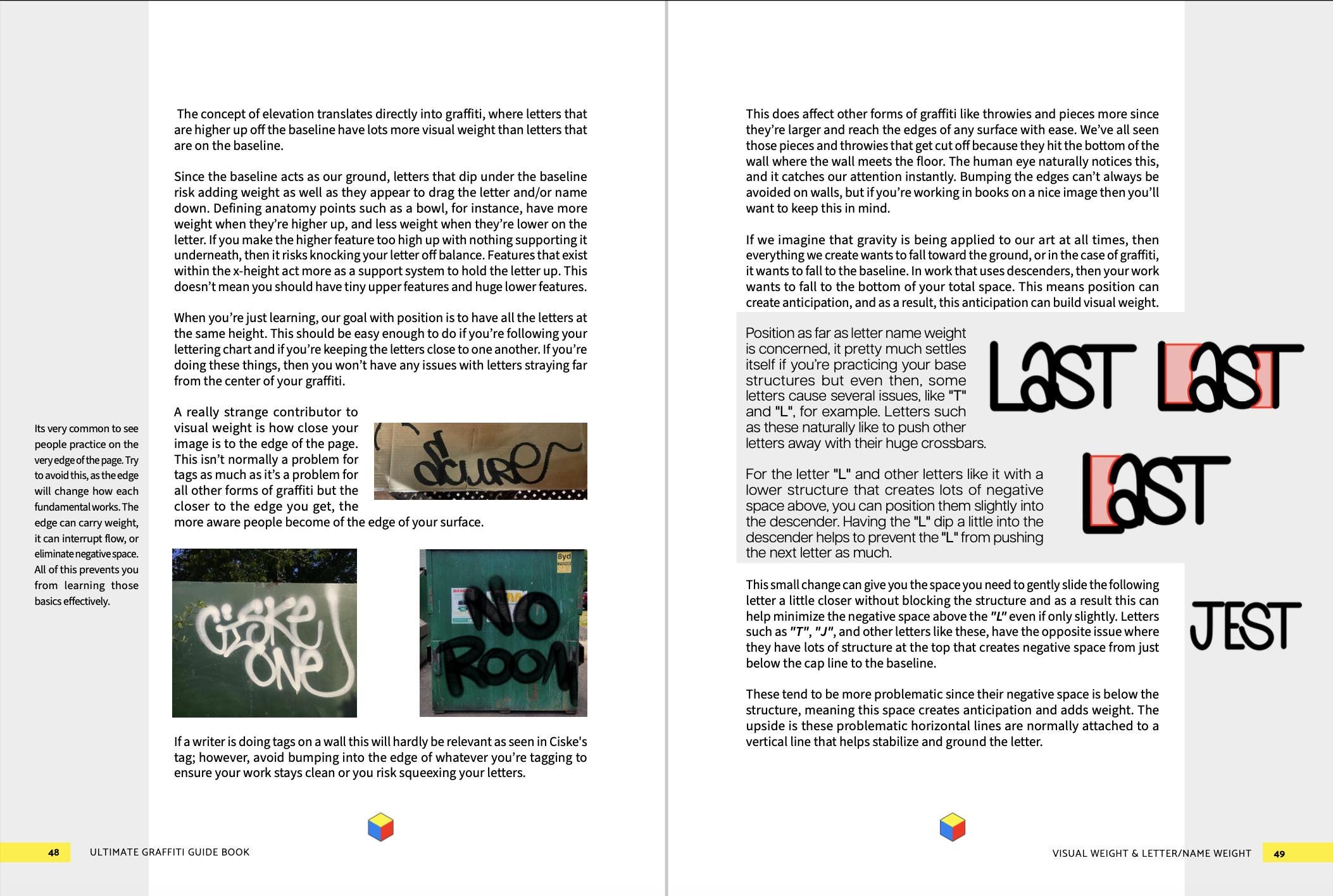 Ultimate Graffiti Guide Book Part 1 - Fundamentals - Etsy