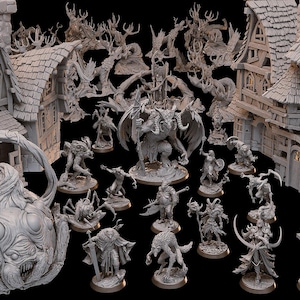 LOOT STUDIOS - Arquivos STL da Lua de Sangue para impressão 3D
