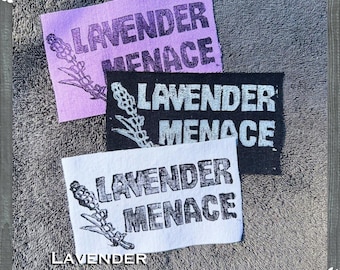 Naszywka punkowa Lavender Menace Pride