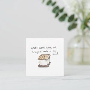 S’mores lovers card