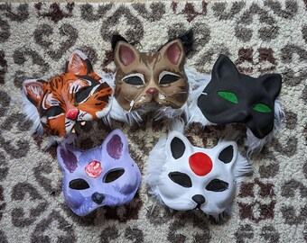 Therian Cat Anime Style Mask for Sale by KawaiiTrendZ