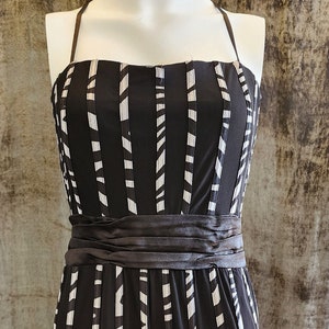 Rockabilly Zebra Print Mesh Dress
