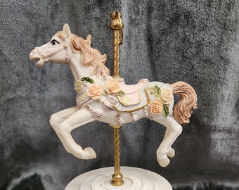 Carousel Horse Music Box