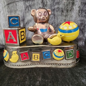 Musical Bear Coin Bank