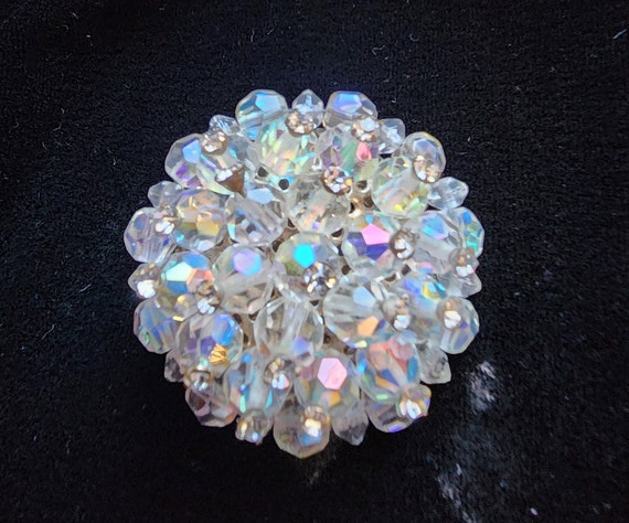 Rhinestone Brooch - image 1