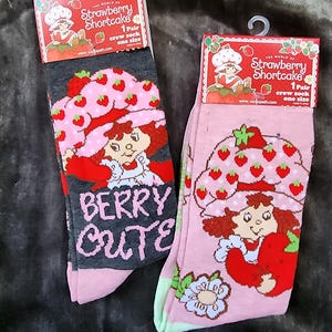 Super Cute Strawberry Shortcake Sock Set! New with Tags!