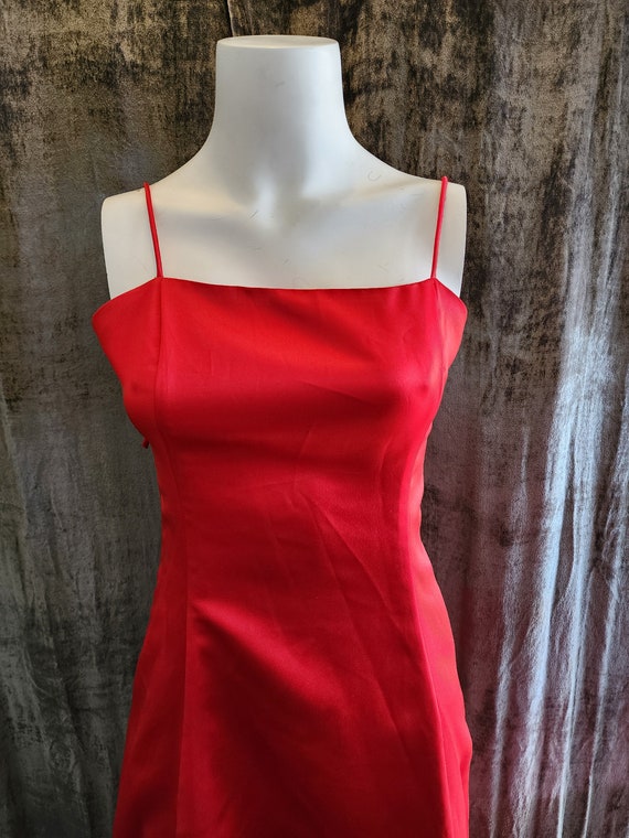 Gunne Sax Red Dress - image 6