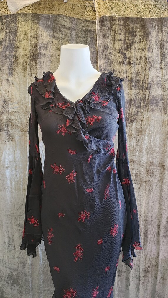 1990s Silk Express Dress