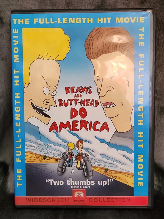 Beavis and Butthead Do America DVD - Etsy