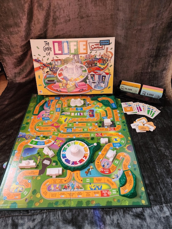 Hasbro Juego De La Vida Simpsons El Juego De La Vida Los Simpsons