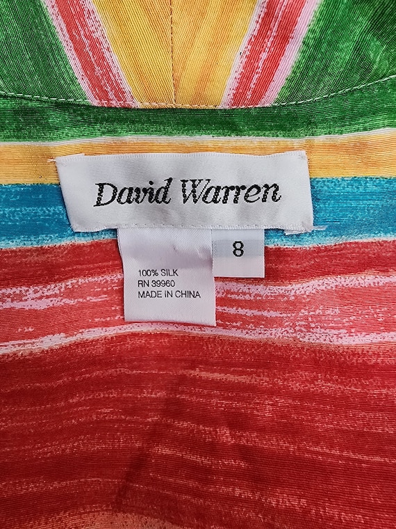 Multi-Colored Striped Dress - image 6