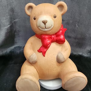 Schmid Musical Bear Figurine
